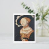 Portret van een dame, c.1530 briefkaart (Staand voorkant)