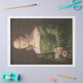 Portret van een dame door Allesandro Allori Decoup Tissuepapier (Craft)