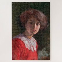 Portret van een dame (door Elin Danielson-Gambogi)