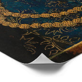 Portret van een dame, Franco-Flemish Fine Art Post Poster (Hoek)