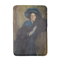 Portret van een dame in blauw (Raimundo de Madrazo