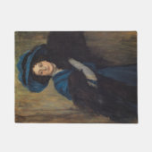 Portret van een dame in blauw (Raimundo de Madrazo Deurmat (Voorkant)