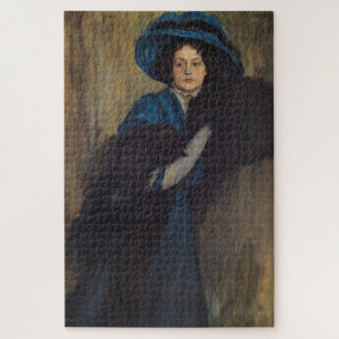 Portret van een dame in het blauw (Raimundo de Mad Legpuzzel