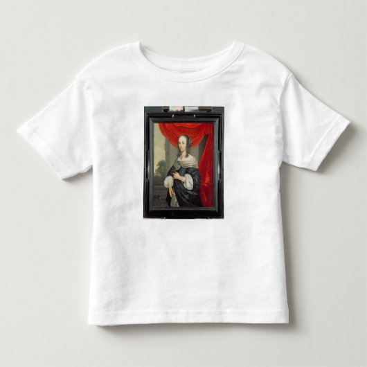 Portret van een dame kinder shirts (Voorkant)