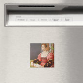 Portret van een dame magneet (Insitu (Vaatwasser))