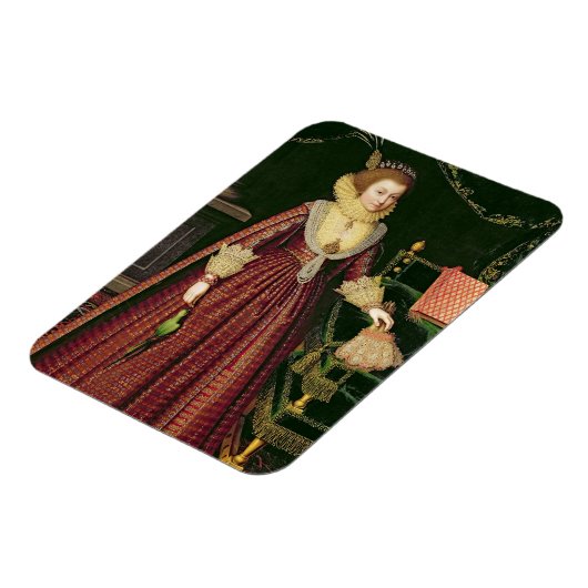 Portret van een dame, mogelijk Elizabeth, gravin o Magneet (Linkerzijde)