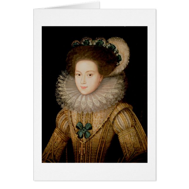 Portret van een dame, mogelijk Mary Queen of Scots (Voorkant)