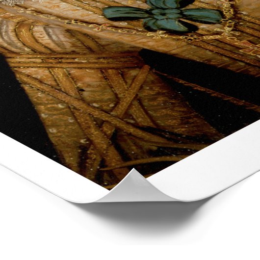 Portret van een dame, mogelijk Mary Queen of Scots Poster (Hoek)