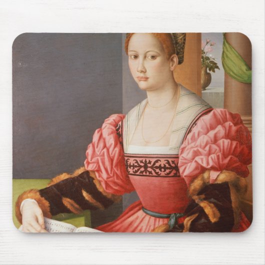 Portret van een dame muismat (Voorkant)