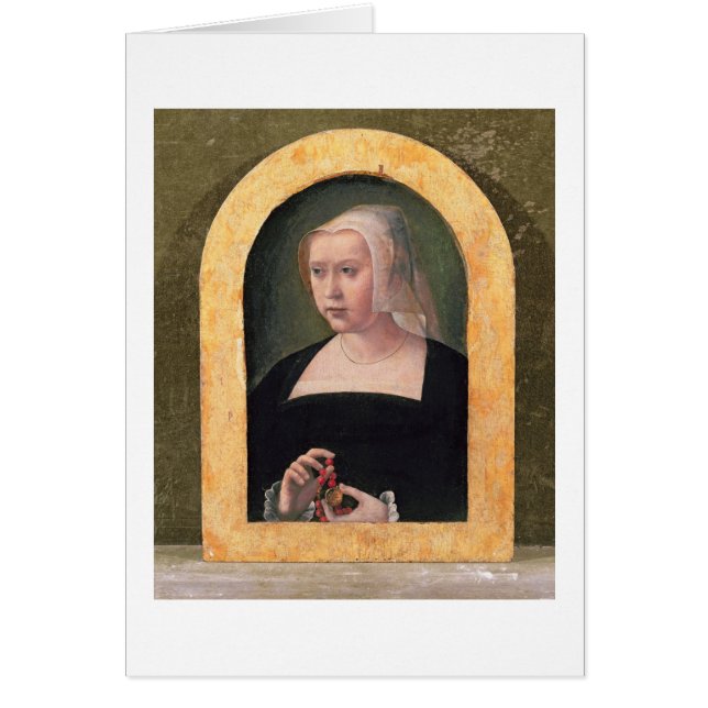 Portret van een dame (paneel) (Voorkant)