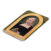 Portret van een dame (paneel) magneet (Linkerzijde)