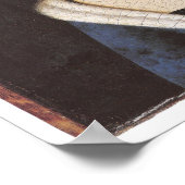 Portret van een dame, Petrus Christus Poster (Hoek)