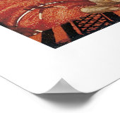 Portret van een dame poster (Hoek)