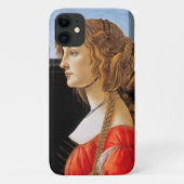 Portret van een dame, Sandro Botticelli Case-Mate iPhone Case (Achterkant)