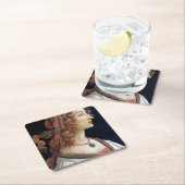 Portret van een dame, Sandro Botticelli Kartonnen Onderzetters (Insitu)