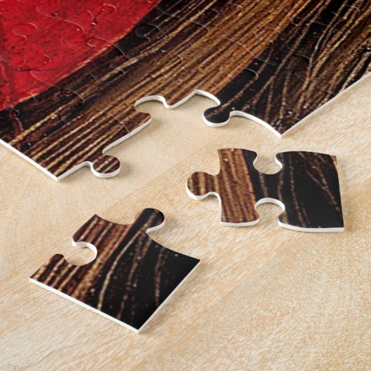 Portret van een dame, Sandro Botticelli Legpuzzel (Zijkant)