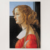 Portret van een dame, Sandro Botticelli Legpuzzel (Verticaal)