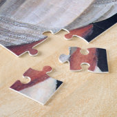 Portret van een dame, Sandro Botticelli Legpuzzel (Zijkant)