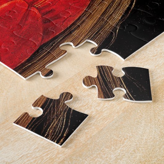 Portret van een dame, Sandro Botticelli Legpuzzel (Zijkant)