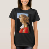 Portret van een dame, Sandro Botticelli T-shirt (Voorkant)
