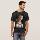 Portret van een dame, Sandro Botticelli T-shirt (Voorkant volledig)