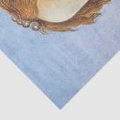 Portret van een dame, Sandro Botticelli Tissuepapier (Detail)