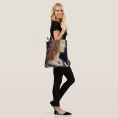 Portret van een dame, Sandro Botticelli Tote Bag (Op model)