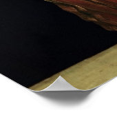 Portret van een dame van de rechtbank van Milaan Poster (Hoek)