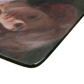 Portret van een dame (van Elin Danielson-Gambogi) Snijplank (Hoek)