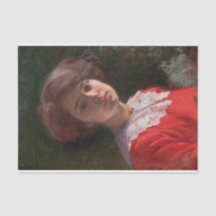 Portret van een dame (van Elin Danielson-Gambogi)