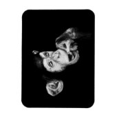 Portret van een denker, chimpansee magneet (Verticaal)