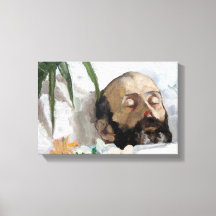 Portret van een dode man (Sterfelijkheid en dood)