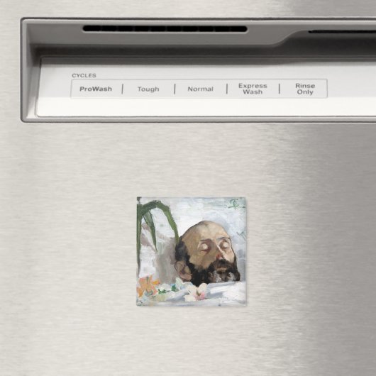 Portret van een dode man (Sterfelijkheid en dood) Magneet (Insitu (Vaatwasser))