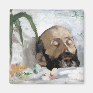 Portret van een dode man (Sterfelijkheid en dood) Magneet