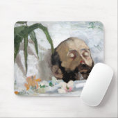 Portret van een dode man (Sterfelijkheid en dood) Muismat (Met muis)