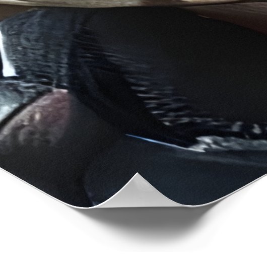 Portret van een dode schedel l | AI Art Poster (Hoek)