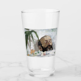 Portret van een dodelijk Man (sterfte en dood) (ar Glas