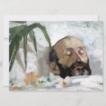 Portret van een dodelijk Man (sterfte en dood) (ar