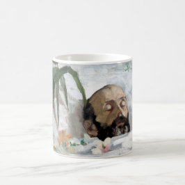 Portret van een dodelijk Man (sterfte en dood) (ar Koffiemok