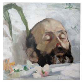 Portret van een dodelijk Man (sterfte en dood) (ar Tegeltje