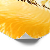 Portret van een Duitse herder | AI Art Poster (Hoek)