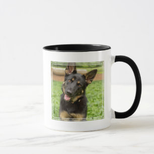 Portret van een Duitse herder Mok