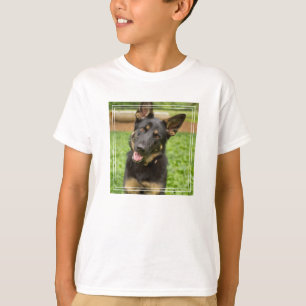 Portret van een Duitse herder T-shirt