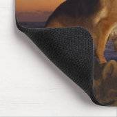 Portret van een Duitse herderhond of Elzasser Muismat (Hoek)