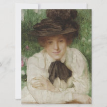 Portret van een Edwardiaanse dame ( kunst)
