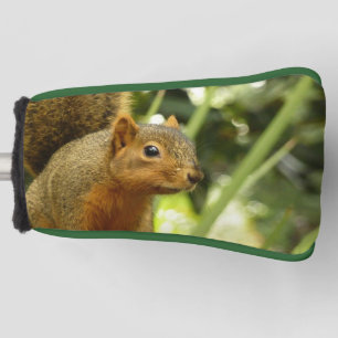 Portret van een eekhoorn Natuur Dierfotografie Golfheadcover