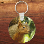 Portret van een eekhoorn Natuur Dierfotografie Sleutelhanger (Voorkant)