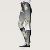 portret van een ezel, leggings (Links)