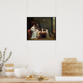 Portret van een familie, 1800-01 poster (Keuken)