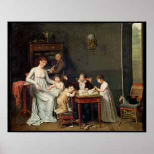 Portret van een familie, 1800-01 poster